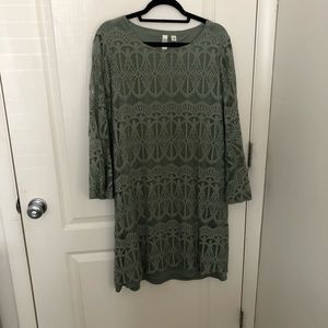Green Lace Dress